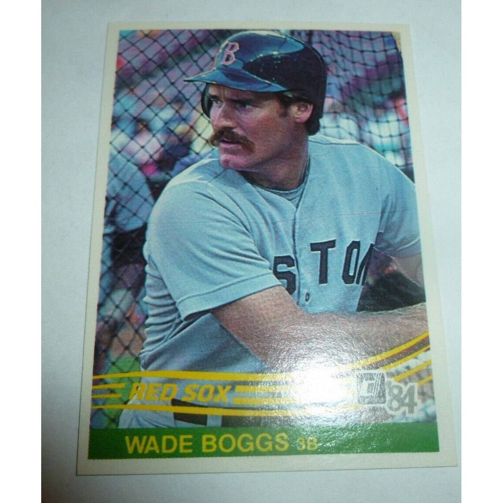 1984 Donruss Wade Boggs Boston Red Sox Baseball Card #151 Hall of Fame HOF